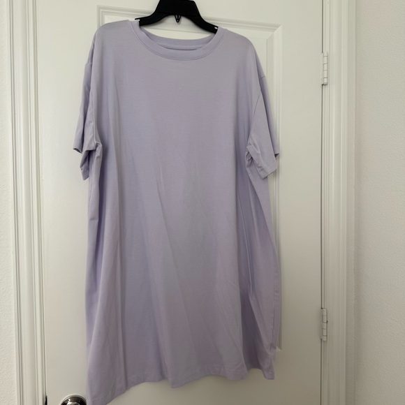 a new day Dresses & Skirts - a new day Purple Short Sleeve Tshirt Dress